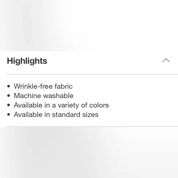 Threshold Pleated Sateen Gray Wrinkle Resistant Cotton Bed Skirt - King